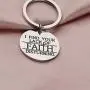 UJIMS Movies Quote Gift Faith Keychain I Find Your Lack of Faith Disturbing Keychain Graduation Inspired Gift for Movies Fans Religious Jewelry
