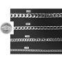 Gold Chain Necklace 9MM 14K Diamond Cut Smooth Cuban Link with a Warranty of A Lifetime USA Made!