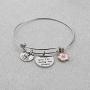 BAUNA Ohana Bracelet for Women Family BBF Thanks for Being My Ohana Bracelet Hawaiian Bracelets Jewelry for Aloha
