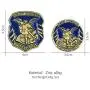 FaithHeart Saint Michael The Archangel Brooches Pin Badges for Clothes Bags Backpacks - Lapel Pins Amulet for Men Women Decoration Jackets Accessory Talisman (Gift Packaging)