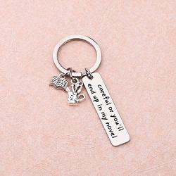 Gzrlyf Writer Bracelet Author Bracelet Writer Gift Novelist Gift Careful Or Youll End Up in My Novel Jewelry Writing Gift Author Jewelry