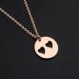 SEIRAA Mother Daughters Necklace Set Mom Daughter Heart Jewelry Gift for Mom