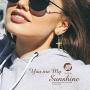 SNZM You are My Sunshine Sunflower Earrings for Women Sterling Silver Earrings Jewelry Gifts for Mothers Day Girlfriend
