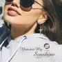 SNZM You are My Sunshine Sunflower Earrings for Women Sterling Silver Earrings Jewelry Gifts for Mothers Day Girlfriend