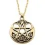 fishhook Wicca Pentacle Pentagram Venus Talisman for Protection Pendant Necklace fishhook Wicca Pentacle Pentagram Venus Talisman for Protection Pendant Necklace