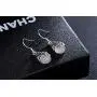 Dangle s925 Silver Teardrop Earrings for Women Girls Teens Vintage Filigree Fashion Women Drop Earrings Charm Gifts Dangle s925 Silver Teardrop Earrings for Women Girls Teens Vintage Filigree Fashion Women Drop Earrings Charm Gifts