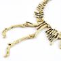 Jane Stone Dinosaur Vintage Necklace Short Collar Fashion Costume Jewelry for Women Teens