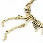 Jane Stone Dinosaur Vintage Necklace Short Collar Fashion Costume Jewelry for Women Teens