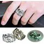 Womens Mens Ring 1Pc Women and Men Allergy Free Glow in The Dark Luminous Dragon Ring Party Gifts Womens Mens Ring 1Pc Women and Men Allergy Free Glow in The Dark Luminous Dragon Ring Party Gifts