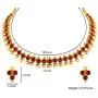 Aheli Indian Necklace Earring Set Indian Traditional Bollywood Fashion Jewelry for Women