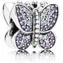 Sparkling Sparkling Butterfly with Australian Crystals Charm 925 Sterling Silver Bead for European Compatible Brand Bracelet Sparkling Sparkling Butterfly with Australian Crystals Charm 925 Sterling Silver Bead for European Compatible Brand Bracelet