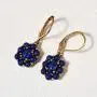 Shop LC Karis Real 14K Yellow Gold ION Plated Oval Blue Lapis Lazuli Lever Back Flower Dangle Drop Earrings Fashion Prom Jewelry Mothers Day Gifts Shop LC Karis Real 14K Yellow Gold ION Plated Oval Blue Lapis Lazuli Lever Back Flower Dangle Drop Earrings Fashion Prom Jewelry Mothers Day Gifts