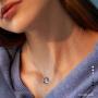 JUSTKIDSTOY Crystal Sloth Necklace for Women 925 Sterling Silver Sloth Pendant Necklaces Animal Jewelry Gifts Christmas Mothers Day Necklace.
