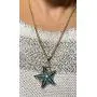 My Prime Gifts Snap Jewelry Gold Plated Designer Pendant & Necklace Length 20+5'' Extender Fits 18-20mm Ginger Style Buttons