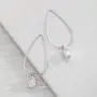 Silpada Wire Drop Earrings in Rhodium-Plated Sterling Silver Silpada Wire Drop Earrings in Rhodium-Plated Sterling Silver