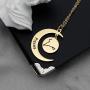 G-Ahora Gold Zodiac Signs Necklace 12 Constellation Jewelry Birthday Gift for Her