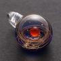 Jovivi Unique Design Glass Universe Ball Necklace Galaxy Planet Pendant Nebula Ribbon Vortex Cosmos Series