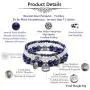 JOVIVI 3pcs Amethyst Rose Quartz Crystal Beaded Chakra Bracelet Natural Healing Energy Lotus Charm Beads Stone Reiki Stackable Stretch Bracelets Set for Women JOVIVI 3pcs Amethyst Rose Quartz Crystal Beaded Chakra Bracelet Natural Healing Energy Lotus Charm Beads Stone Reiki Stackable Stretch Bracelets Set for Women
