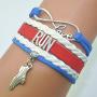 HHHbeauty Run Bracelet Jewelry Runners Running Bracelet Running Gifts Run Jewelry Bracelet Gifts for Women, Girls, Men, Boys, Runners, Running Teacher, Games