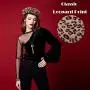 4 Pieces Women Leopard Jewelry Set French Beret Hat Leopard Leather Bracelet Earring Necklace 4 Pieces Women Leopard Jewelry Set French Beret Hat Leopard Leather Bracelet Earring Necklace
