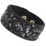 Barsly Stone Bracelets for Women Wrap Cuff Slake Leather Bracelets with Crystal Rhinestone Couple Nature Jewelry Barsly Stone Bracelets for Women Wrap Cuff Slake Leather Bracelets with Crystal Rhinestone Couple Nature Jewelry