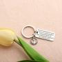 FUSTMW I AM The Storm Inspirational Cuff Bracelet Motivating Jewelry Encouragement Gift (I Am The Storm Keychain)