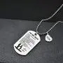 NOVLOVE Inspirational Birthday Gift to My Son from Mom Always Remember You are Braver Stainless Steel Dog Tag Necklace Pendant NOVLOVE Inspirational Birthday Gift to My Son from Mom Always Remember You are Braver Stainless Steel Dog Tag Necklace Pendant