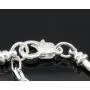 Yeshan 5pcs Silver Plated Snake Chain Charm Bracelet Starter with Classic Bead Lobster Clasp Fits All Chamilia Troll Biagi Beads Yeshan 5pcs Silver Plated Snake Chain Charm Bracelet Starter with Classic Bead Lobster Clasp Fits All Chamilia Troll Biagi Beads