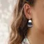 Besteel 14Pairs Wholesale Clip on Earrings for Women Tear Drop Dangle Earrings Celtic Knot Long Bar Clip On Hoop rhinestone Dangle Earrings Clipon Earrings Jewelry Set