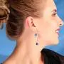 Original Cloud Moon Planet Star Creative Long tassels Dangle Earrings 18K Gold Plated Asymmetrical AB Earrings For Women Girls Original Cloud Moon Planet Star Creative Long tassels Dangle Earrings 18K Gold Plated Asymmetrical AB Earrings For Women Girls