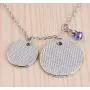 Luvalti “She Believed She Could So She Did” Round Pendant Necklace - Motivational Jewelry Gift - Family and Friends Jewelry Luvalti “She Believed She Could So She Did” Round Pendant Necklace - Motivational Jewelry Gift - Family and Friends Jewelry