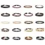 Finrezio 15-20 Pcs Braided Bracelet Set Women Men Beads Leather Wristbands Boho Ethnic Tribal Linen Hemp Cords Wrap Bracelets String Handmade Jewelry Finrezio 15-20 Pcs Braided Bracelet Set Women Men Beads Leather Wristbands Boho Ethnic Tribal Linen Hemp Cords Wrap Bracelets String Handmade Jewelry