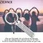 CENWA Funny Friendship Gift Love My Tribe Keychain Because Those Weirdo are Your Tribe Keychain Love My Tribe Gift CENWA Funny Friendship Gift Love My Tribe Keychain Because Those Weirdo are Your Tribe Keychain Love My Tribe Gift