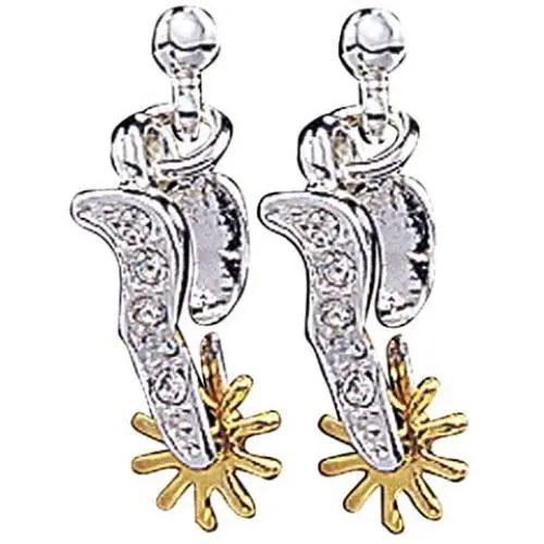 Montana Silversmiths Sparkling Spurs Drop Earrings Montana Silversmiths Sparkling Spurs Drop Earrings