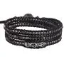 KELITCH Turquoise Beads Leather 3 Wrap Bracelet Bangle New Charm Strand Bracelets Cuff Fashion Jewelry Gift KELITCH Turquoise Beads Leather 3 Wrap Bracelet Bangle New Charm Strand Bracelets Cuff Fashion Jewelry Gift