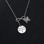 HOLLP Story Keychain Inspirational Jewelry Gift for Friends