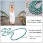 PERNNLA PEARL Natural Turquoise Long Beaded Necklace Wrap Bracelet Handmade Jewelry for Women Men PERNNLA PEARL Natural Turquoise Long Beaded Necklace Wrap Bracelet Handmade Jewelry for Women Men