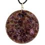 Orgone Pendant Necklace, EMF Protection, Powerful Energy Generator, Metatrons Cube Merkaba 7 Chakras Crystals Stones Orgone Pendant, Orgonite Pendant for Healing, Reiki,Protection,Powerful