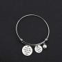 POTIY Aunt Jewelry Gift Best Aunt Ever Bracelet Aint no Auntie Like The one I got Birthday Gift for Auntie from Nephew or Niece