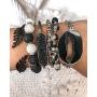 Kinsley Armelle Wrap Collection - Silver Ora Bracelet