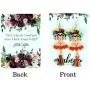 Frida Dangle Earrings - Handmade womens Fashion Cute Jewelry With Frida Inspired Display Card The Perfect Mexican Gifts For Women and Teenagers