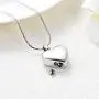 constantlife Cremation Jewelry Memorial Urn Necklace for Ashes Love Heart Pendant Stainless Steel Ashes Holder Personalized Customization Engravable Keepsake constantlife Cremation Jewelry Memorial Urn Necklace for Ashes Love Heart Pendant Stainless Steel Ashes Holder Personalized Customization Engravable Keepsake