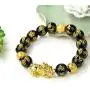 HiRinK 3Pcs Feng Shui Good Luck Bracelets- Lucky Charm Pi Xiu Pi Yao Bracelet Chinese Dragon Attract Good Luck and Wealth Jewelry Adjustable Elastic for Men Women HiRinK 3Pcs Feng Shui Good Luck Bracelets- Lucky Charm Pi Xiu Pi Yao Bracelet Chinese Dragon Attract Good Luck and Wealth Jewelry Adjustable Elastic for Men Women