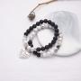 ZHEPIN Best Friend Bracelet,Relationship Bracelets-Love Formed by The Bracelet Symbolizes Connected Heart