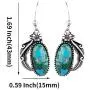 Givihoka Turquoise Dangle Earrings for Women – Big Blue Boho Vintage Statement Turquoise Earrings, Large Bohemian Retro Drop Turquoise Earrings Givihoka Turquoise Dangle Earrings for Women – Big Blue Boho Vintage Statement Turquoise Earrings, Large Bohemian Retro Drop Turquoise Earrings