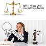 TIIMG Funny Lawyer Gift Attorney Gift Law School Graduation Gift Law Student Gift Talk is Cheap Until You Talk to A Lawyer Scales of Justice Jewelry