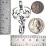 Jewelry Scorpion Scorpio Zodiac Horoscope Amulet pewter silver pendant necklace Charm w Silver Ball Chain Jewelry Scorpion Scorpio Zodiac Horoscope Amulet pewter silver pendant necklace Charm w Silver Ball Chain