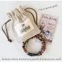 Subherban Modern Aromatherapy Jewelry - Lava Rock Anxiety Bracelets - Handmade Jewelry - Gifts for Women