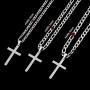 Oumi Necklace for Men - Stainless Steel Silver/Gold/Black Pendant Necklace Jewelry Gifts…
