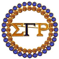 CENWA Sigma Gamma Rho Sorority Brooch Pin 1922 Sorority Paraphernalia Gift Greek Sorority Jewelry Gift